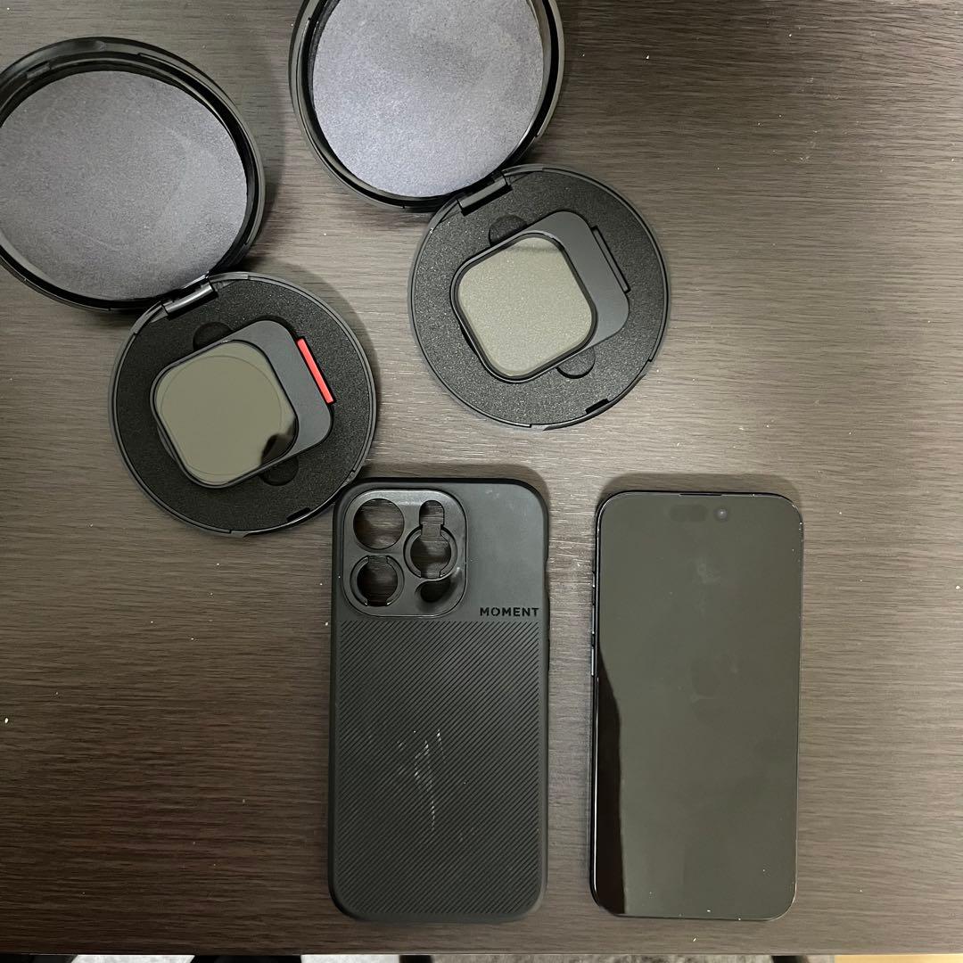 iPhone 15 Pro（ブルー）＋ Momentケース & フィルターセット