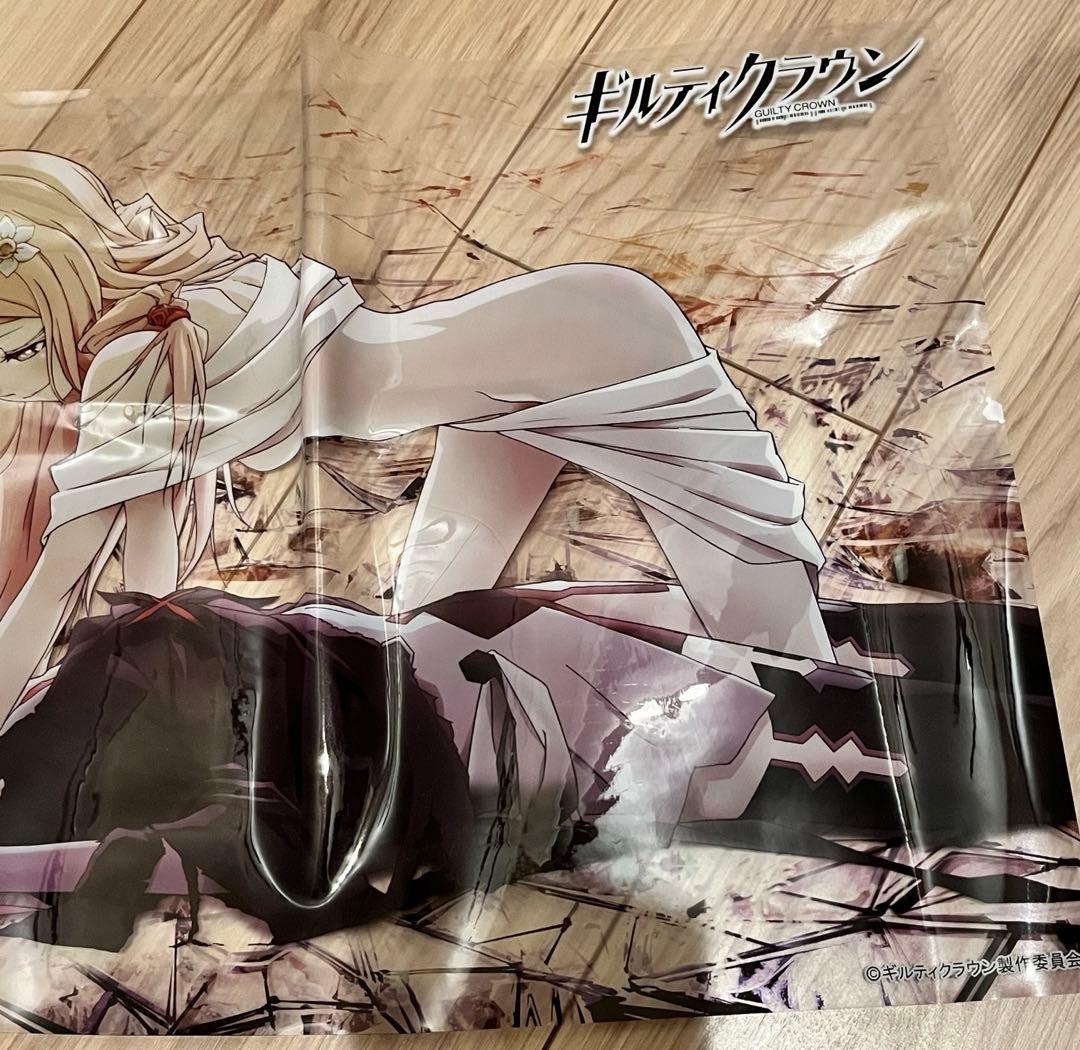 希少☆ ギルティクラウン デスクマット 楪いのり 桜満真名