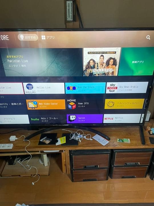 LG  65UK6300PJF 65インチテレビ　4TBハードディスク付き