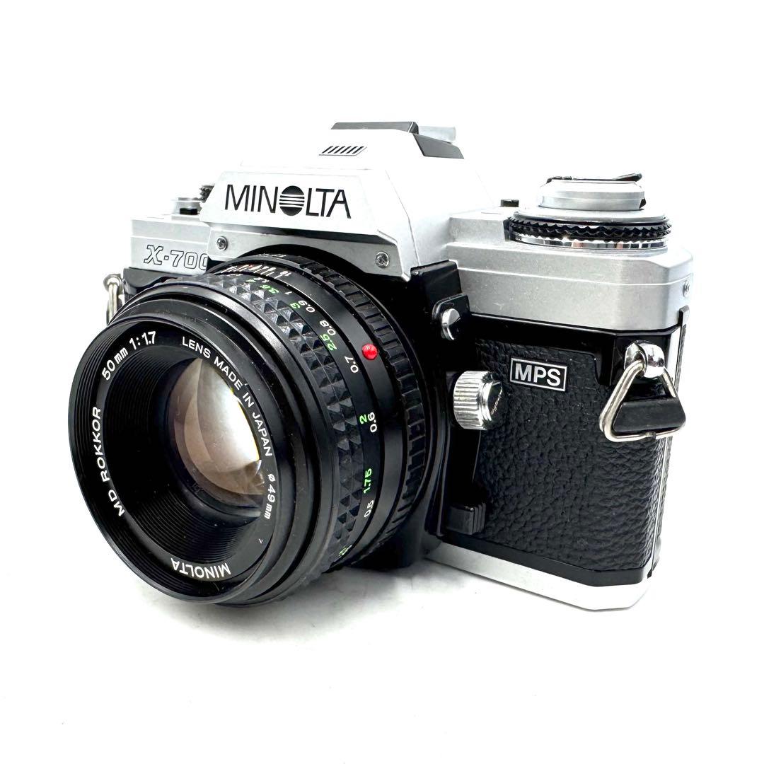 完動品 MINOLTA ミノルタ X-700 銘玉50mm F1.7 レンズ付