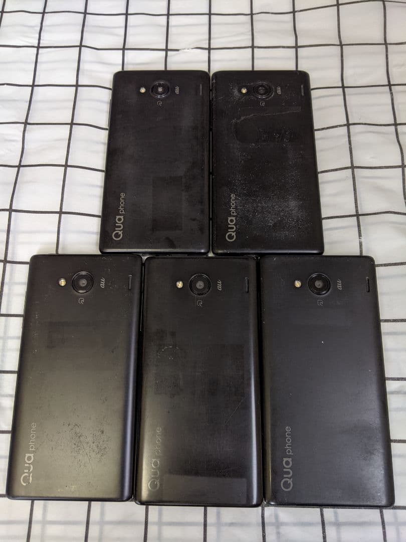 Quaphone KYV42 2G16G android7.1 Simフリー5台 - メルカリ