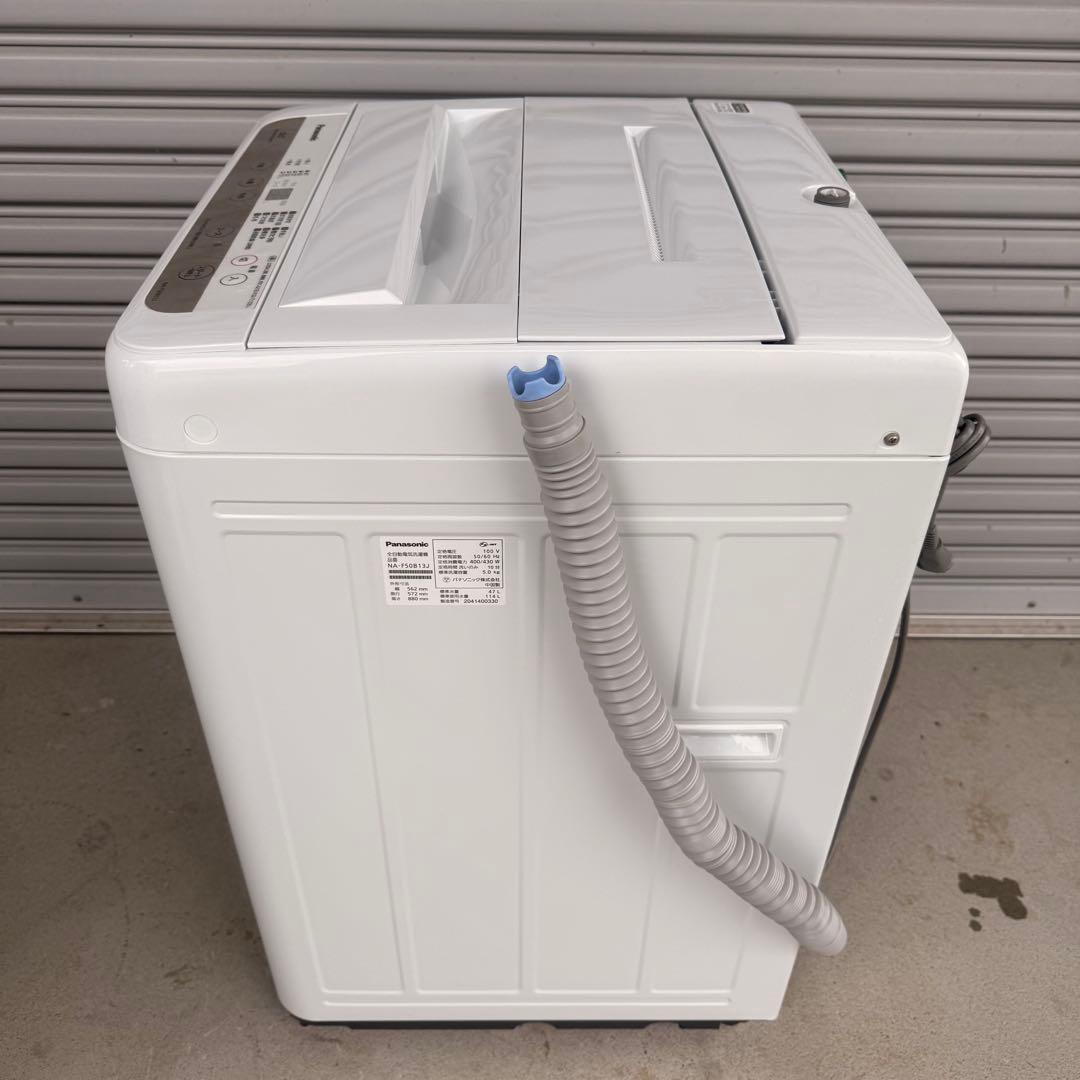 ★ 極美品 女性オーナー パナソニック 洗濯機 NA-F50B13J 5.0kg