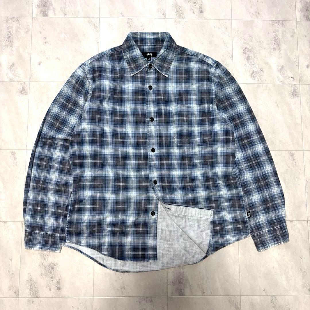 【完売品】stussy DAX PRINTED SHIRT オンブレプリントネル 完売品】stussy DAX PRINTED SHIRT オンブレプリントネル - メルカリ