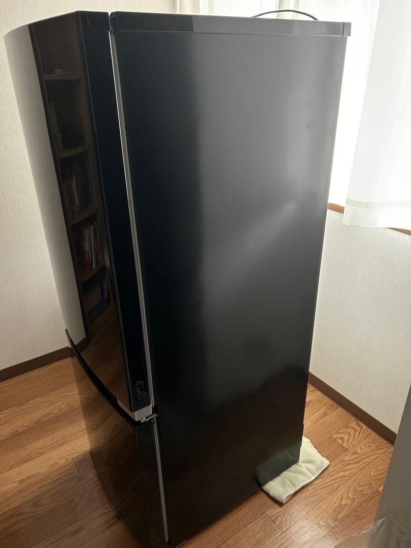 TOSHIBA ブラック 冷蔵庫 二段式