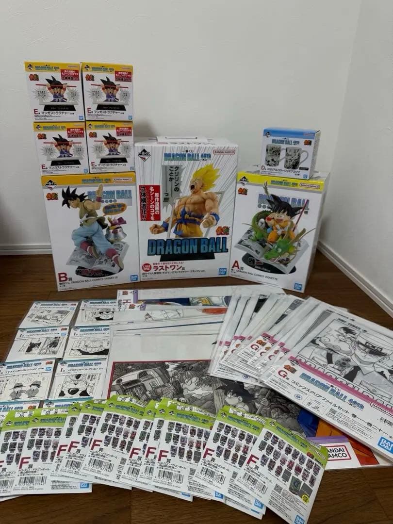 一番くじDRAGON BALL 40th 〜其之一〜ラストワン　A賞B賞等44点 ドラゴンボール 40周年記念～其之一・二 ～A賞ラストワン賞 一番くじ