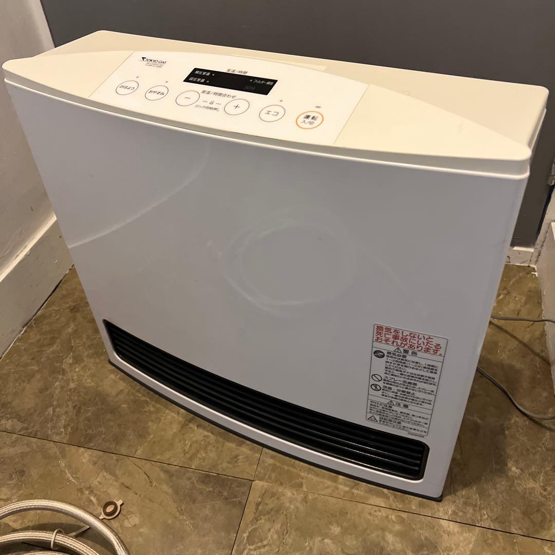 【都市ガス】ガスファンヒーター 4.07kw　ノーリツ　GFH-4003S-W5