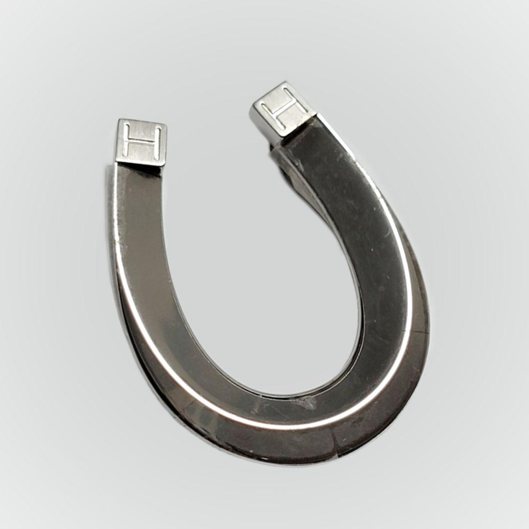 HERMES エルメス メタル ホースシュー マネークリップ