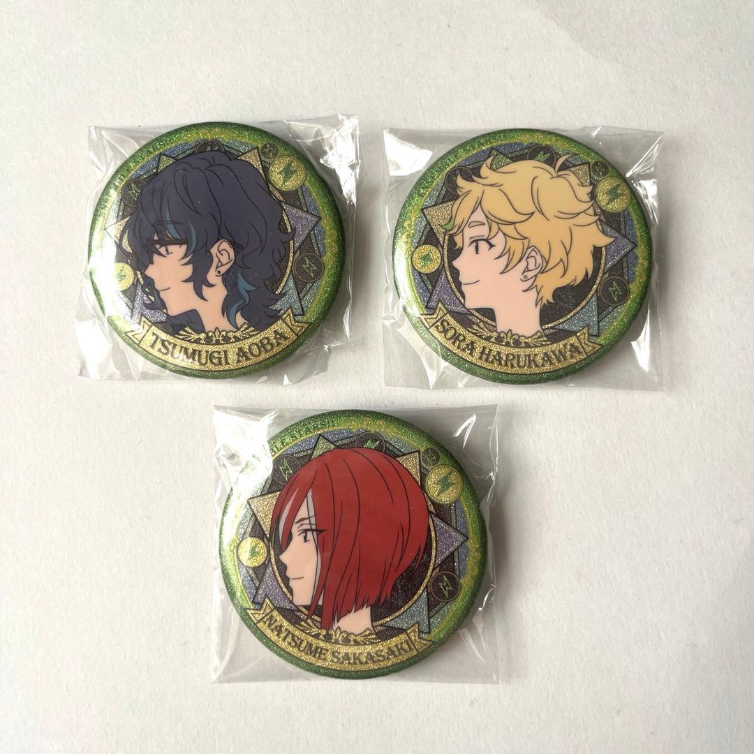Switch 逆先夏目 青葉つむぎ 春川宙 横顔缶バッジ 中国限定 - メルカリ