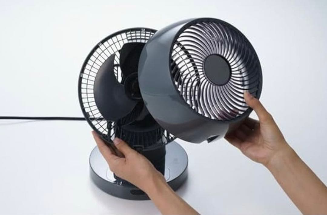 再値下げ　サーキュレーター 節電センサー付 DCスイングサーキュレーター360度