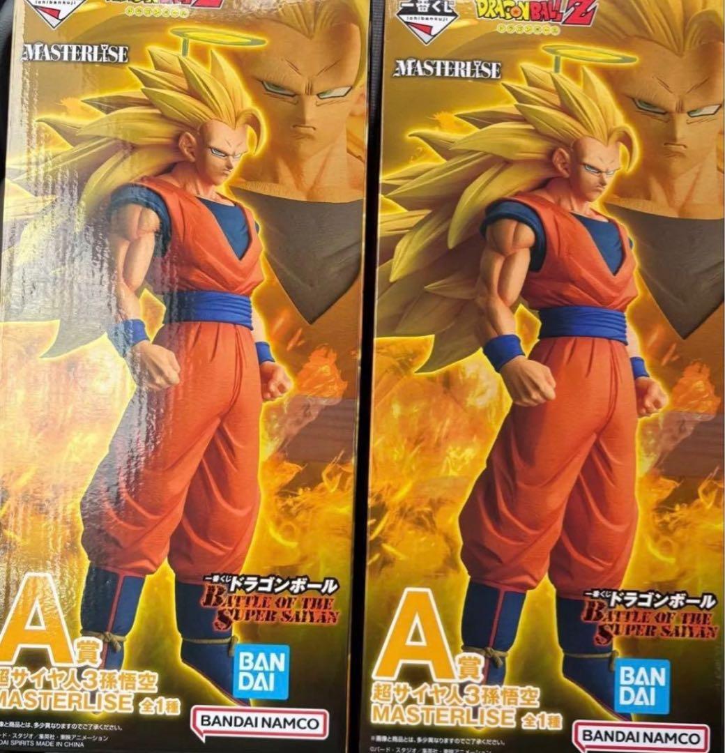未開封 ドラゴンボール 一番くじ A賞超サイヤ人3孫悟空 2体 - メルカリ
