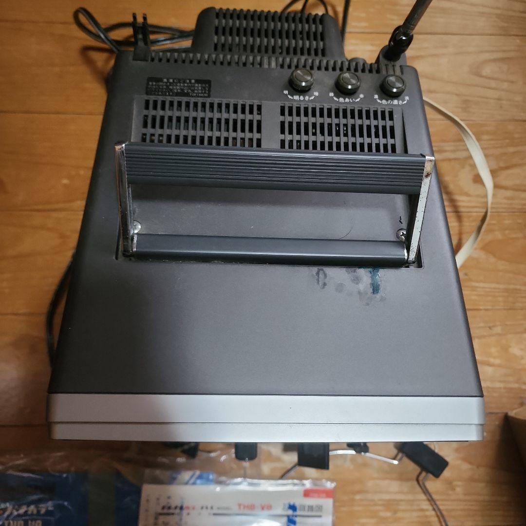 当時の箱有り　ナショナルカラーテレビ TH8-V8　レトロ品