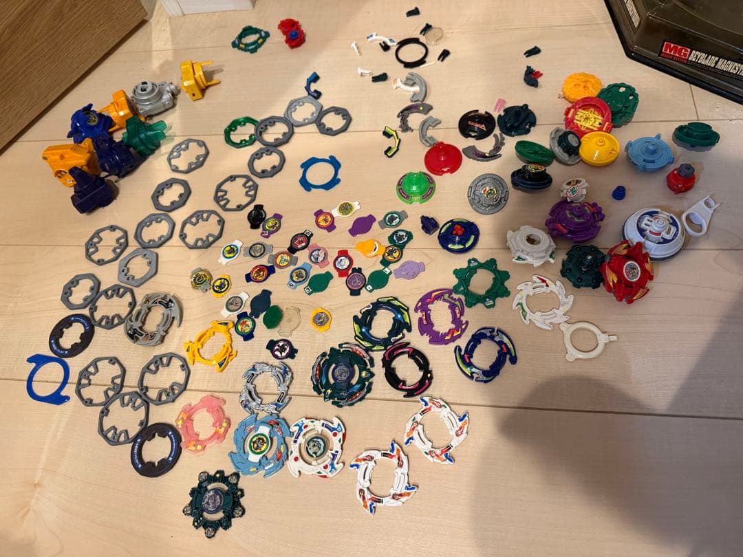 爆転シュート ベイブレード 初期 まとめ売り｜当時物｜分解パーツあり