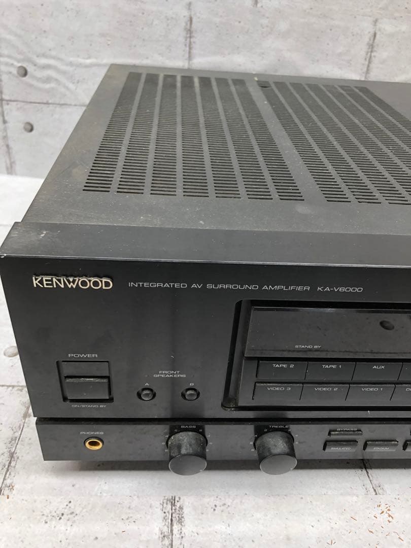 KENWOOD/KA-V6000/サラウンドアンプ動作品(L98)