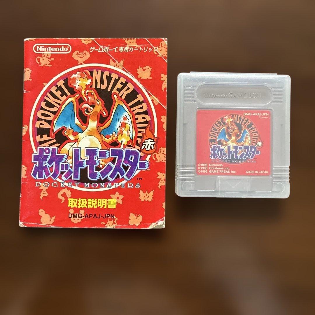 ゲームボーイ ポケットモンスター 赤 - メルカリ