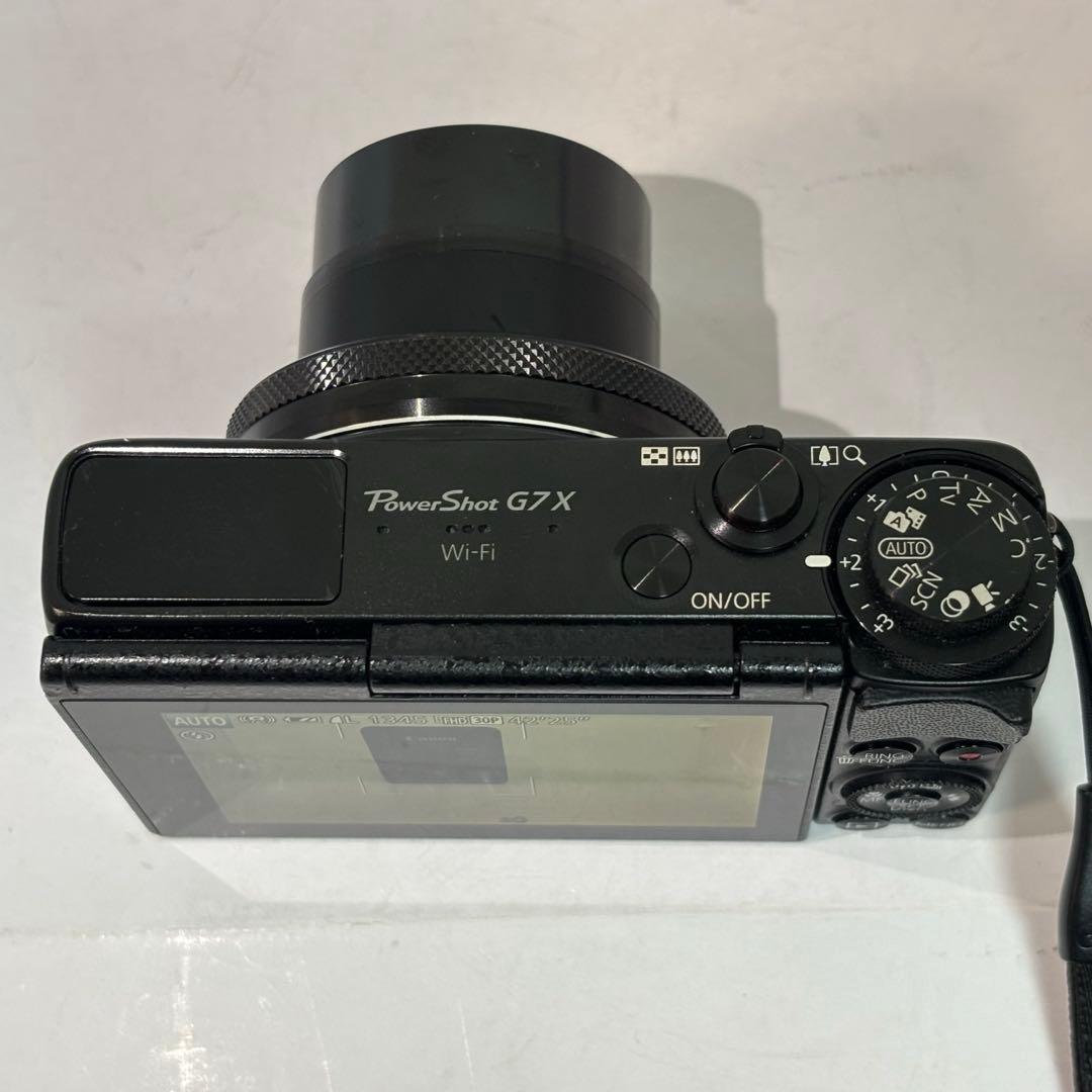 【現状品】Canon PowerShot G7X 動作確認済 充電器 SDカード