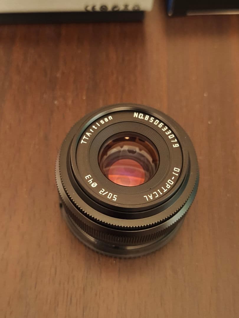 TTArtisan 50mm F2 Eマウント用 (ミストフィルター付き)