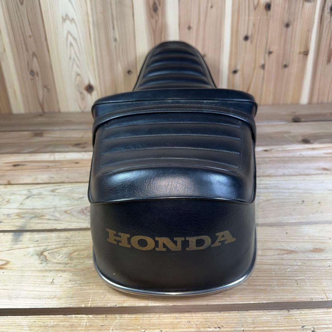 希少当時物】美品 cm400t cm250t 純正シート 純正モール 鉄ベース