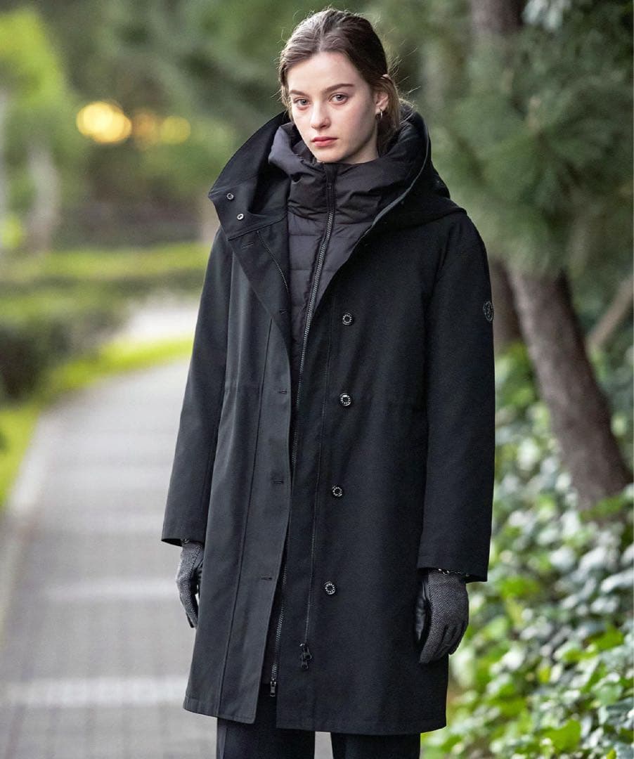 ☆BAGEL☆様専用☆ ドレステリア 3WAYダウンライナーコート 黒 36