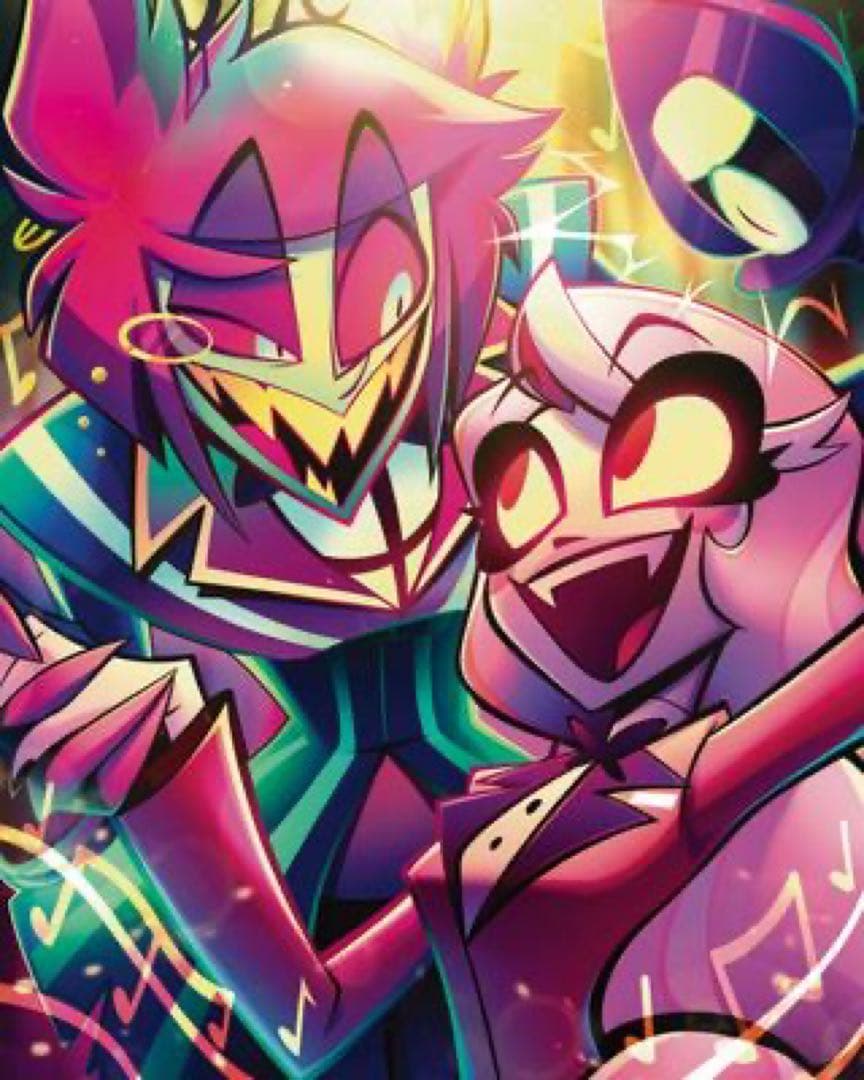 ハズビンホテル　サイン　ポスター　アラスター　チャーリー ハズビンホテル アラスター チャーリー 直筆サイン ポスター - メルカリ