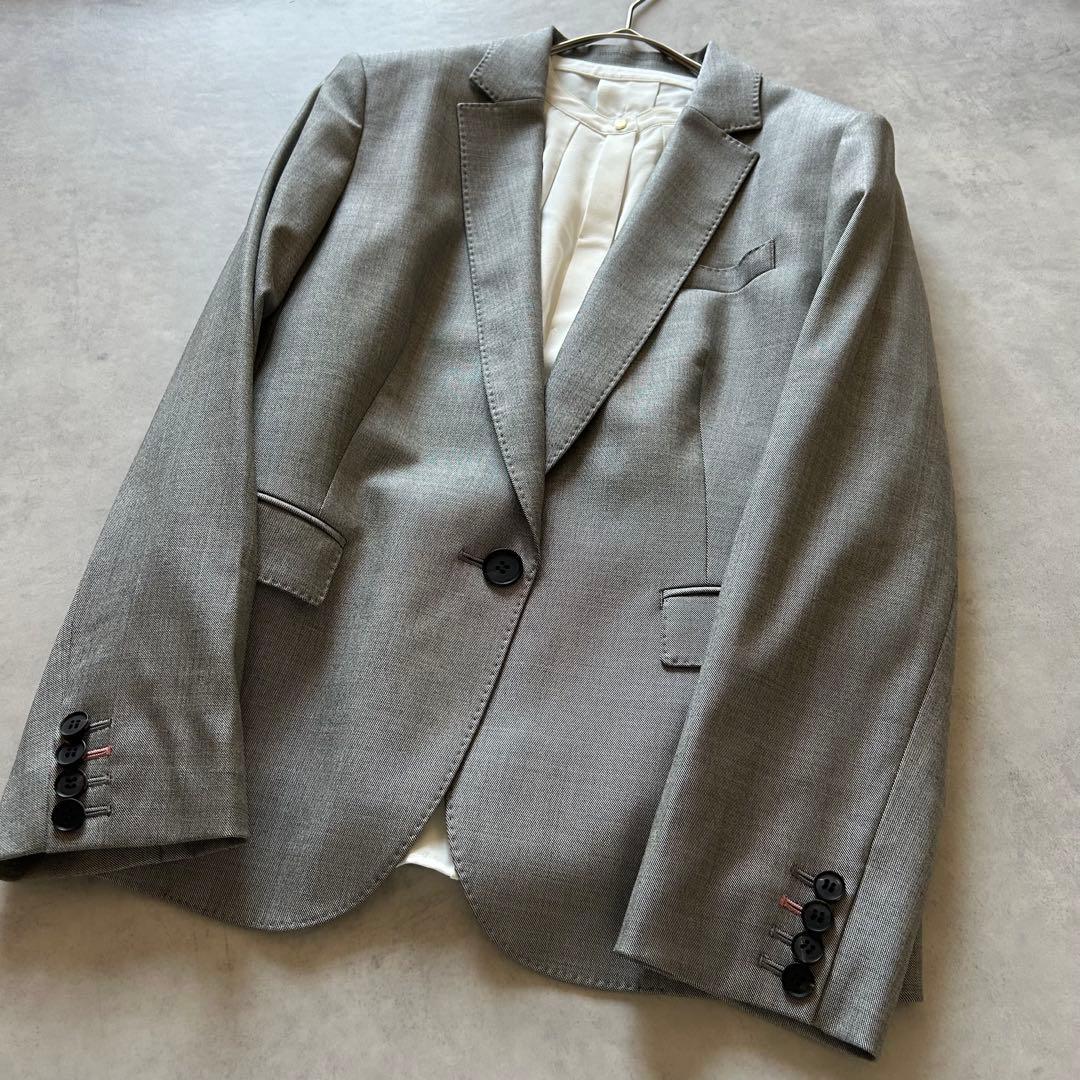 極美品INDIVI インディヴィロロピアーナグレーパンツスーツ