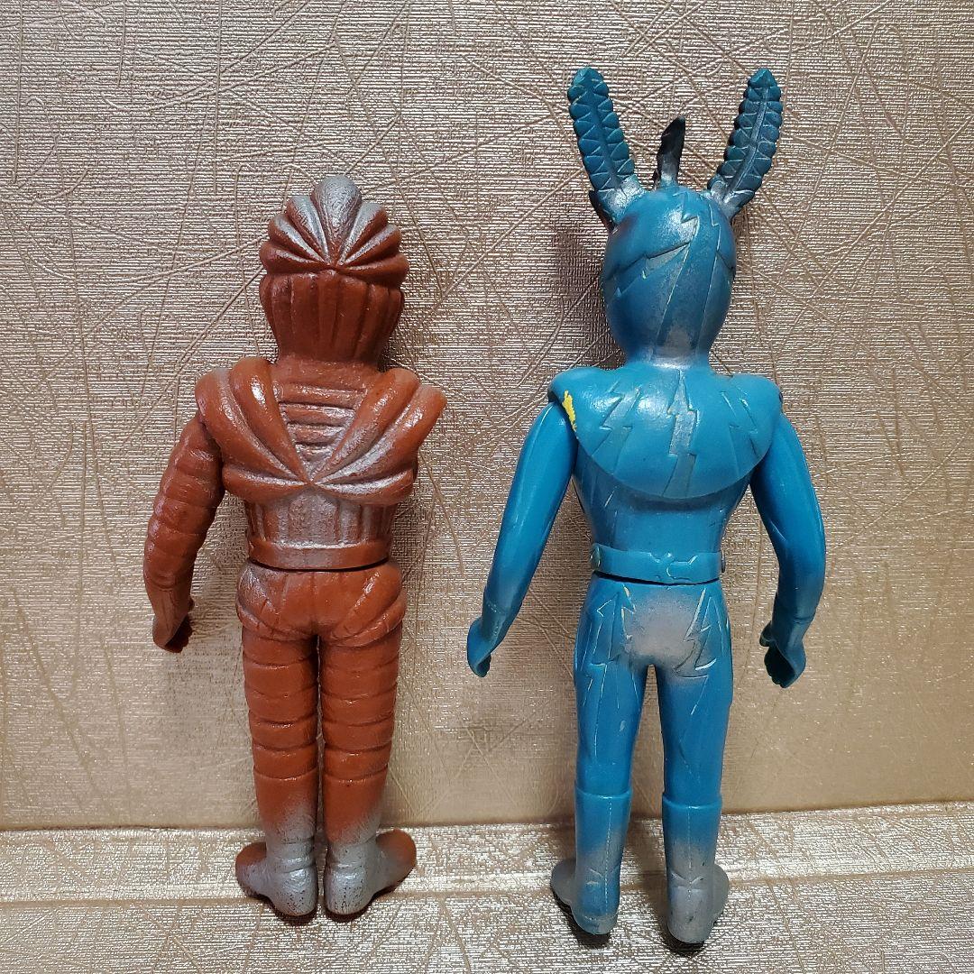 イナズマン サナギマン ソフビ 当時モノ 東映 ポピー - メルカリ