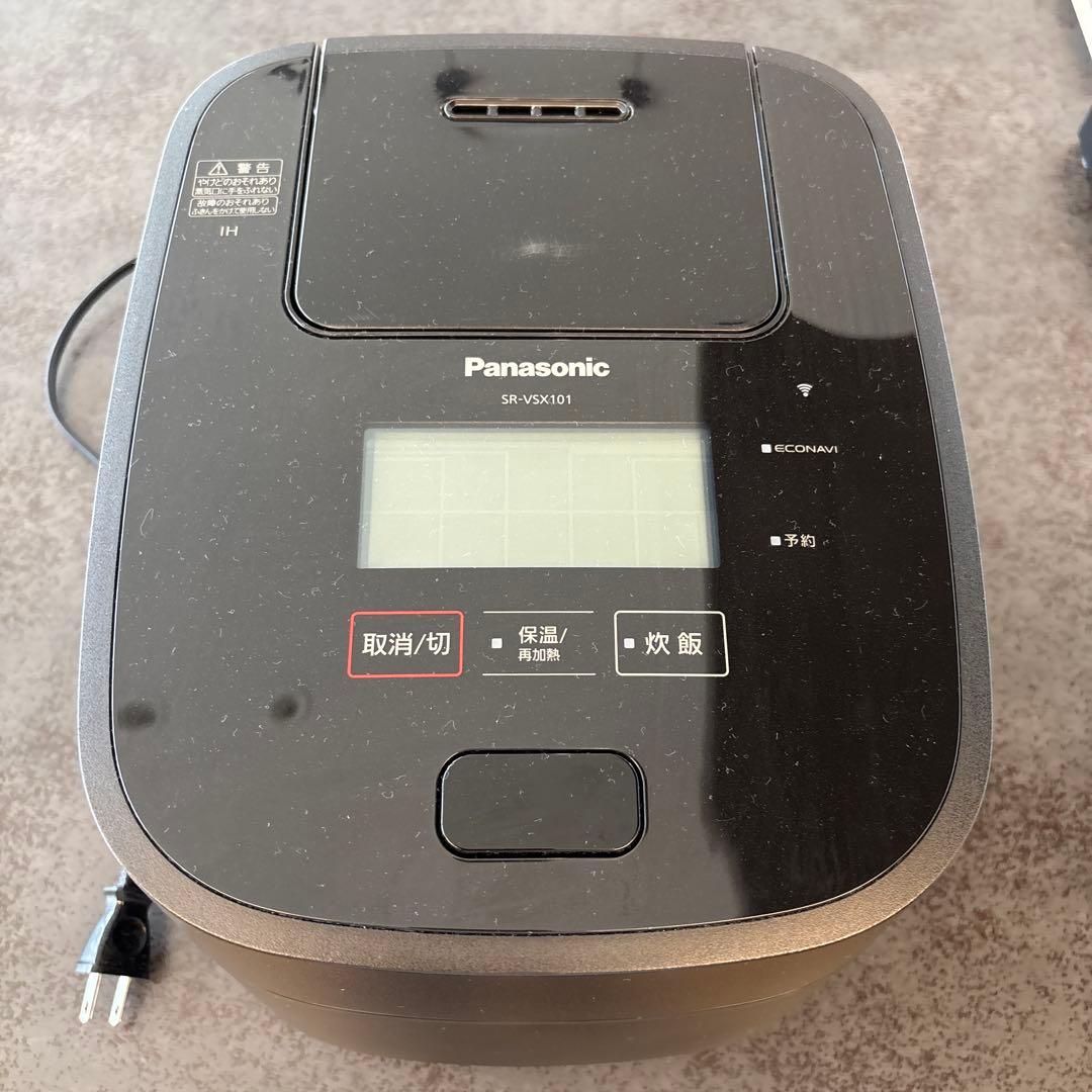 パナソニック　炊飯器　SR-VSX101 ブラック
