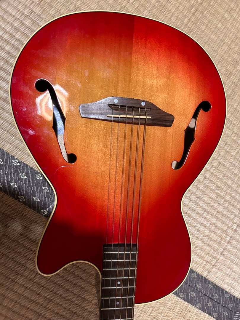 K.Yari KYF-1 CTM 長渕モデル風Fホール シングルヘッド