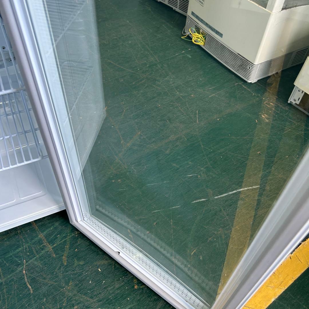 139業務用 冷蔵ショーケース オフィスコンビニ XW-105 左右開き 小型