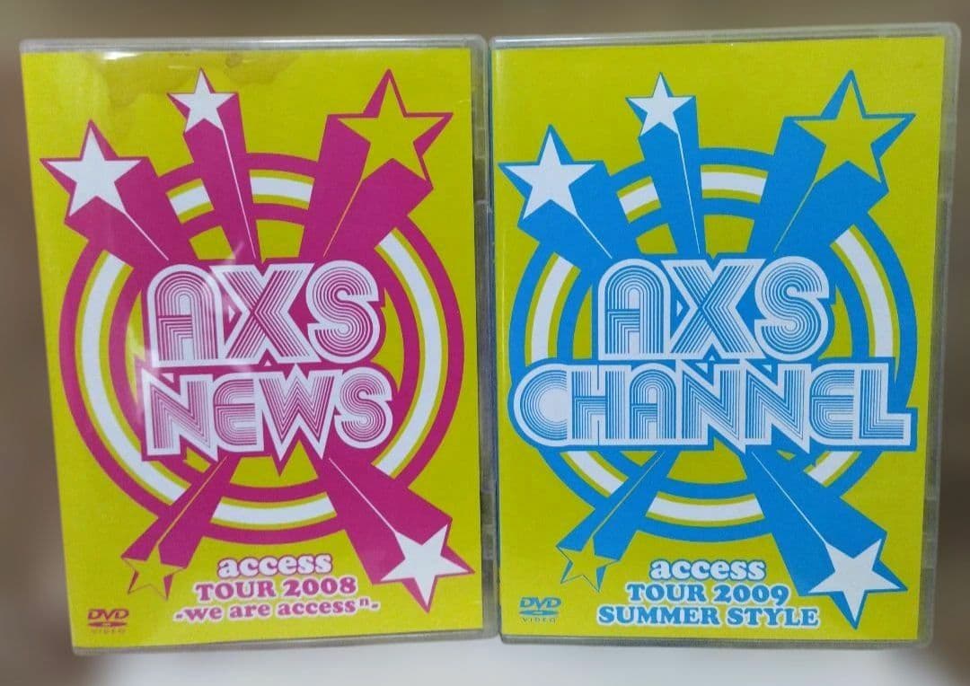 access AXS CHANNEL AXS NEWS DVD 2巻セット - メルカリ