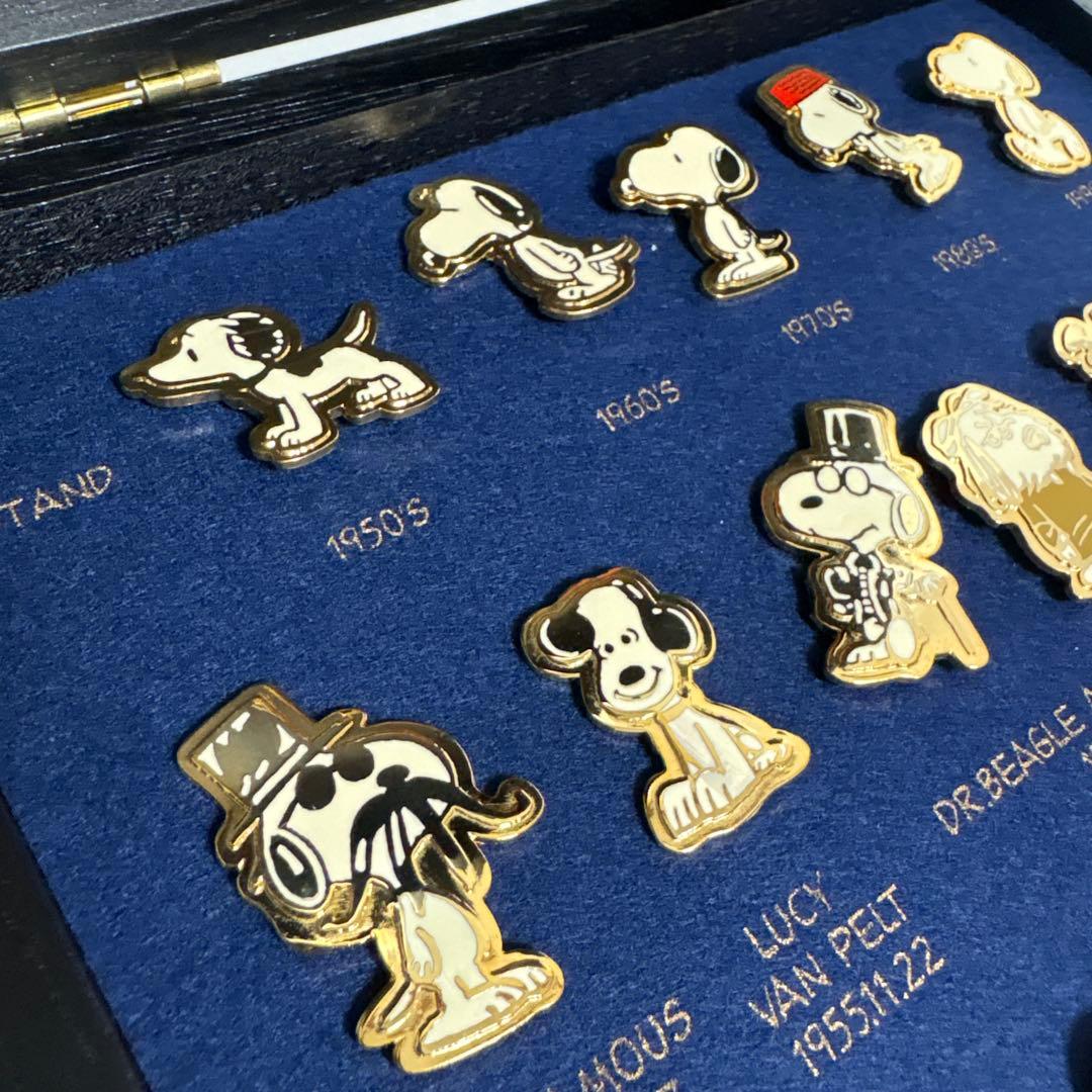 超限定品・シリアル入】スヌーピー 60周年記念 ピンバッジセット 限定