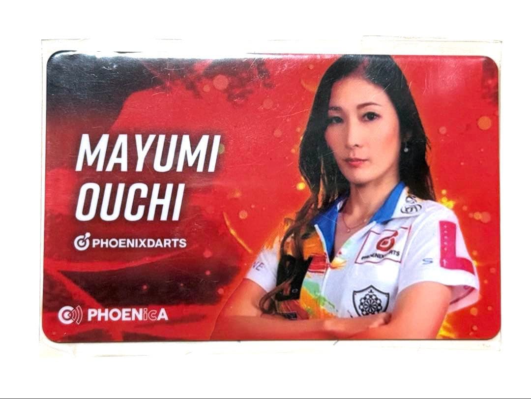 大内 麻由美プロ　PHOENIX DARTSカード　レア m79620782097_1.jpg?1760269777