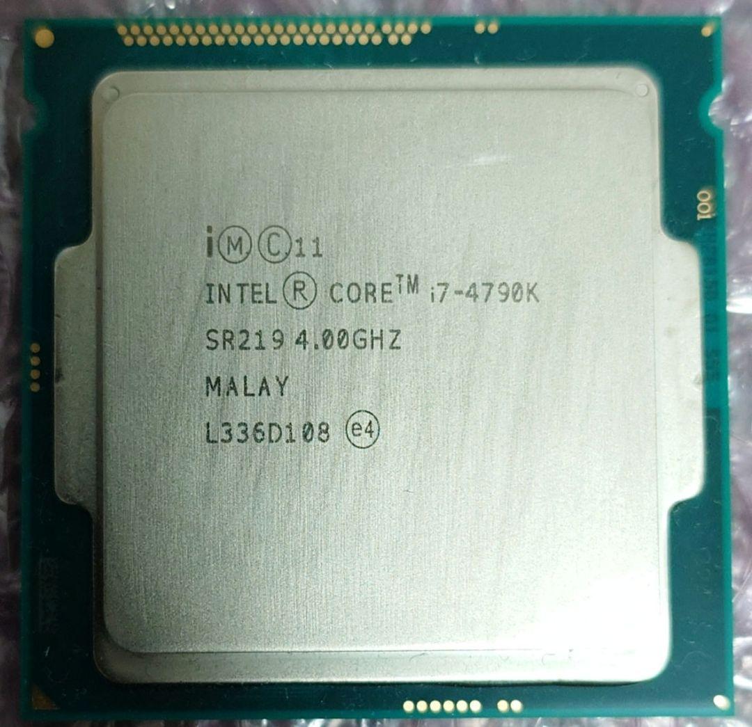 CPU Intel i7 i7-4790K 4個セット