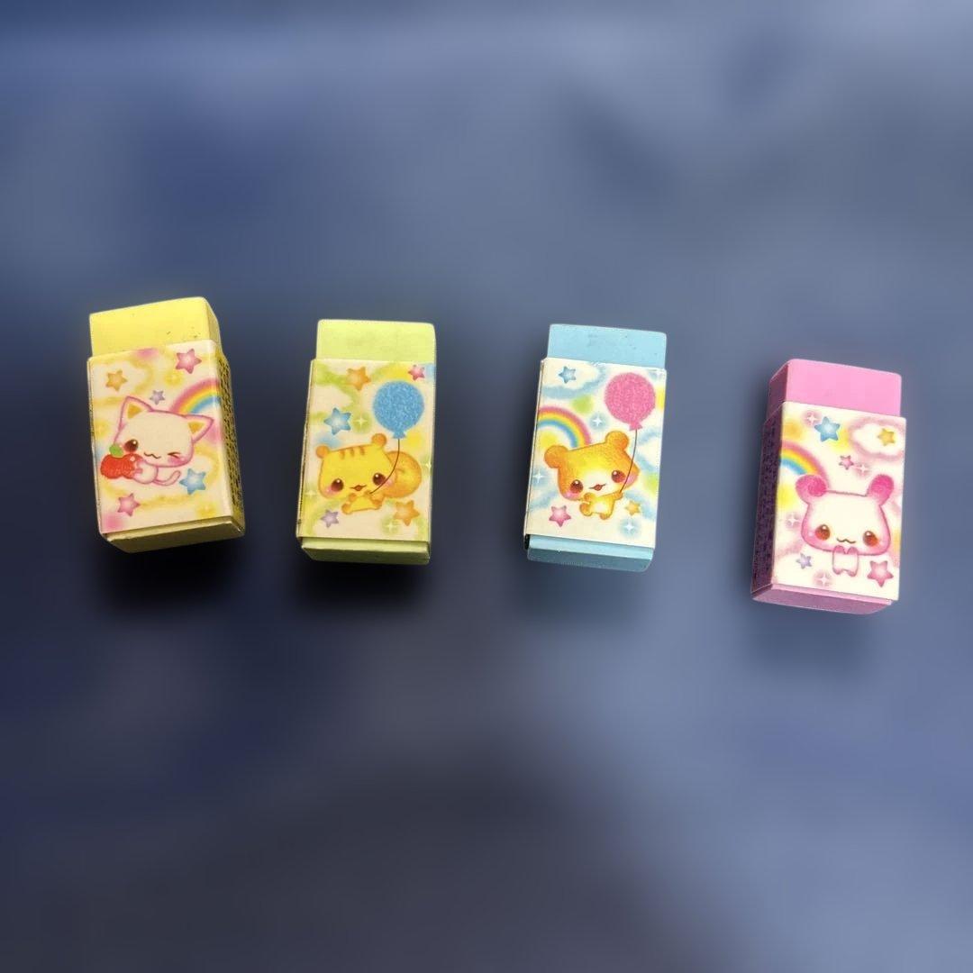 平成レトロ 消しゴム 4セット 当時物 - メルカリ