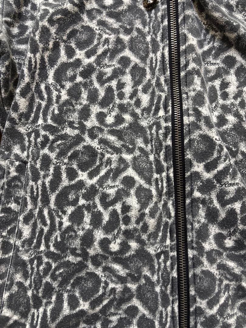 Roen ヒョウ柄 レオパード ジップパーカー 平成 お兄系 archive - メルカリ