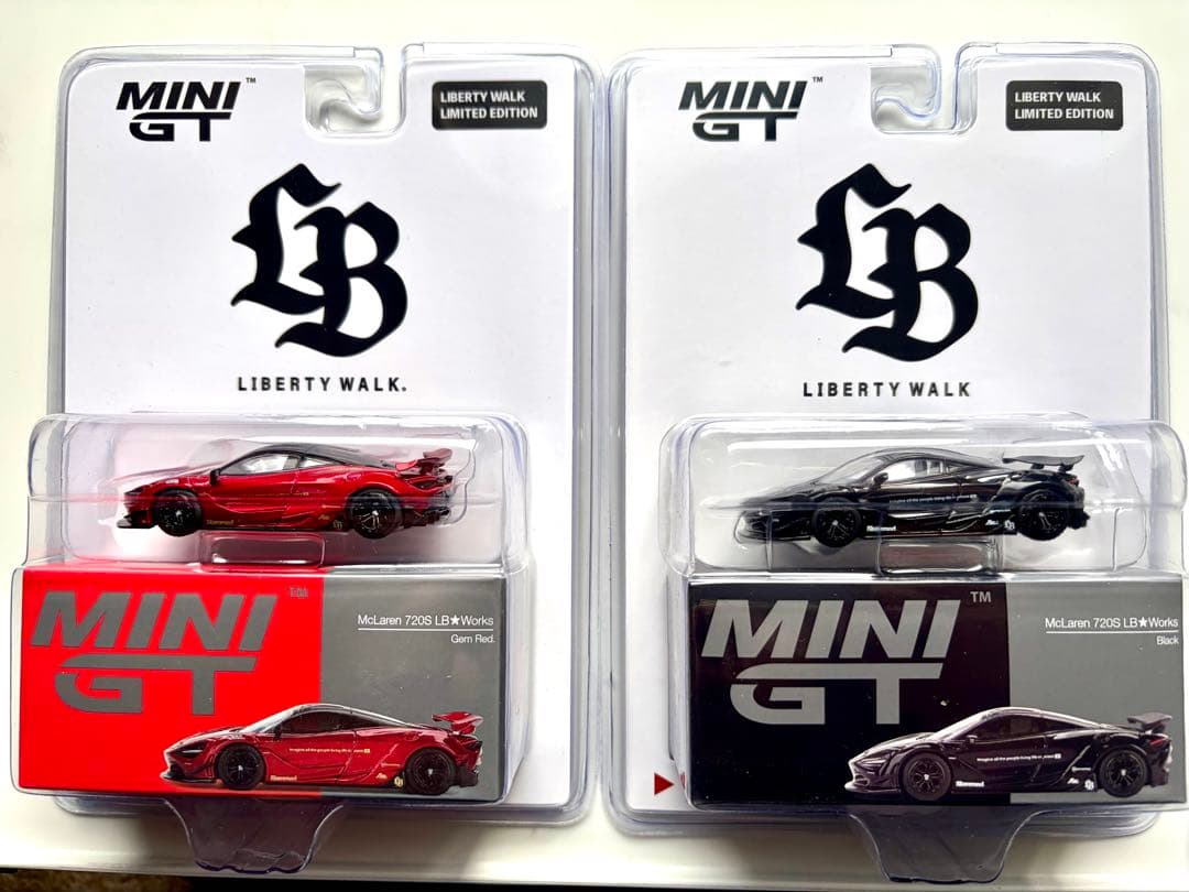 MINIGT マクラーレン 720S LB★Works 店舗限定 2種セット MINIGT マクラーレン 720S LB Works 店舗限定 2種セット｜Yahoo!フリマ