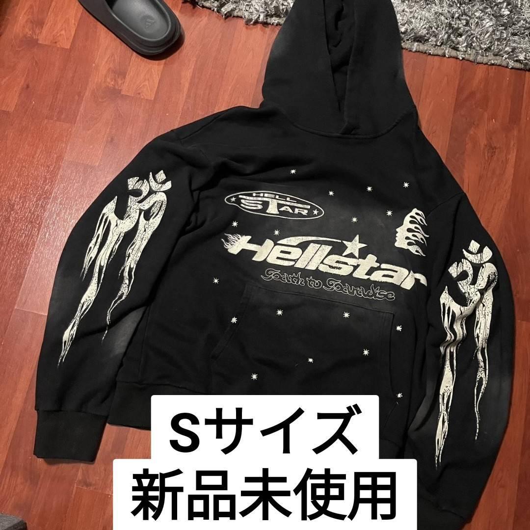 hellstar hoodie black racer Sサイズ - メルカリ
