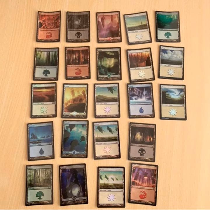 MTG John Avon 製品版英語FOIL 基本土地 基本地形 コンプリート - メルカリ