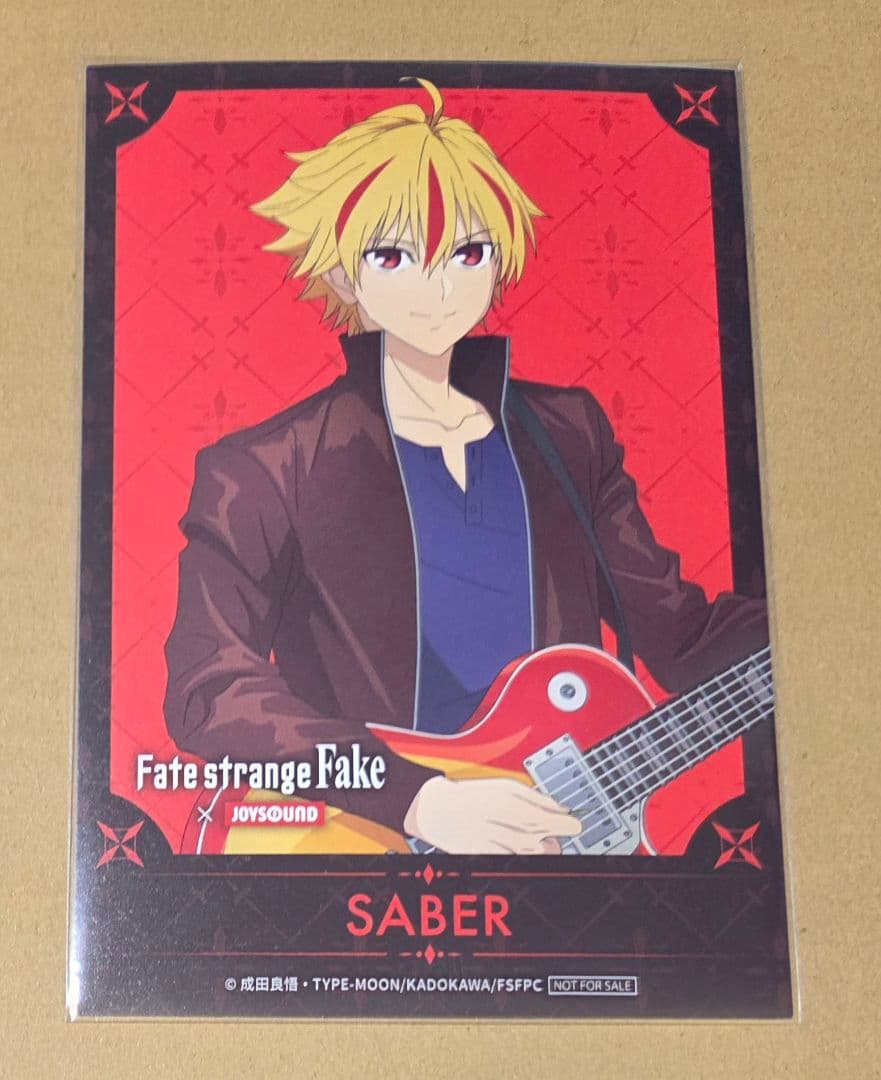 Fate/strange fake JOYSOUND セイバー リチャード - メルカリ