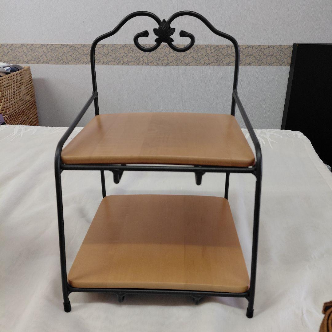 ロンガバーガー アイアンラック バスケット付き インテリア