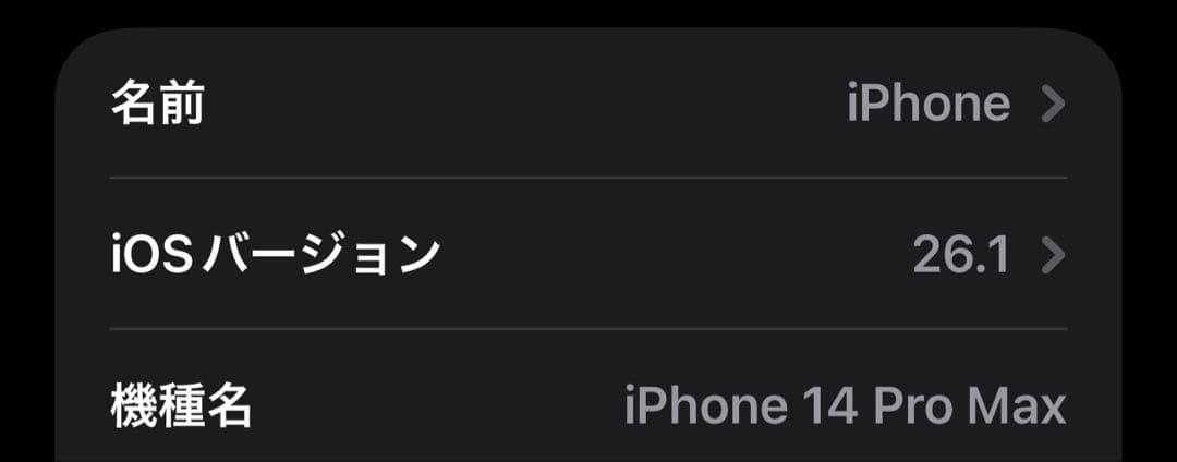 iPhone14ProMax256GB バッテリー容量99% 箱＋純正ケーブル付