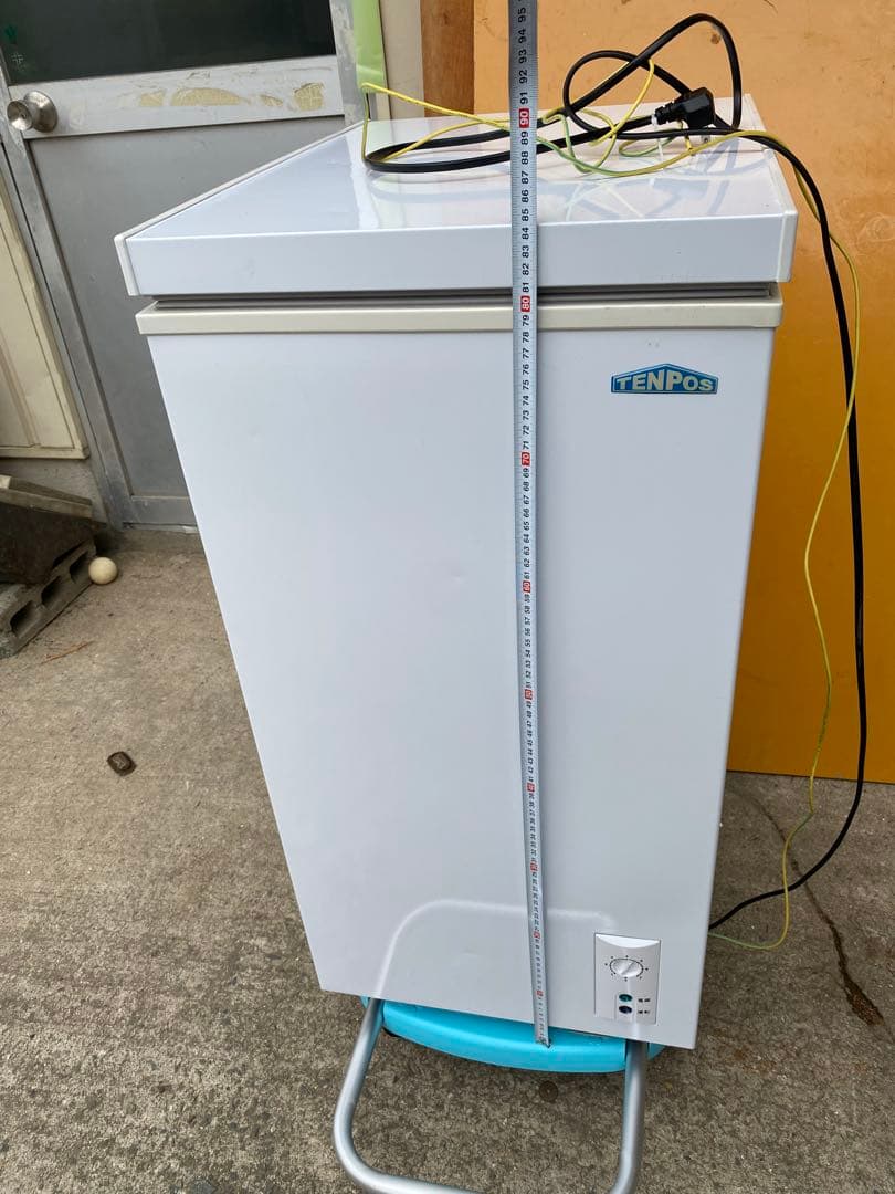 業務用 チェストフリーザー 55L 冷凍ストッカー テンポス TBCF-60