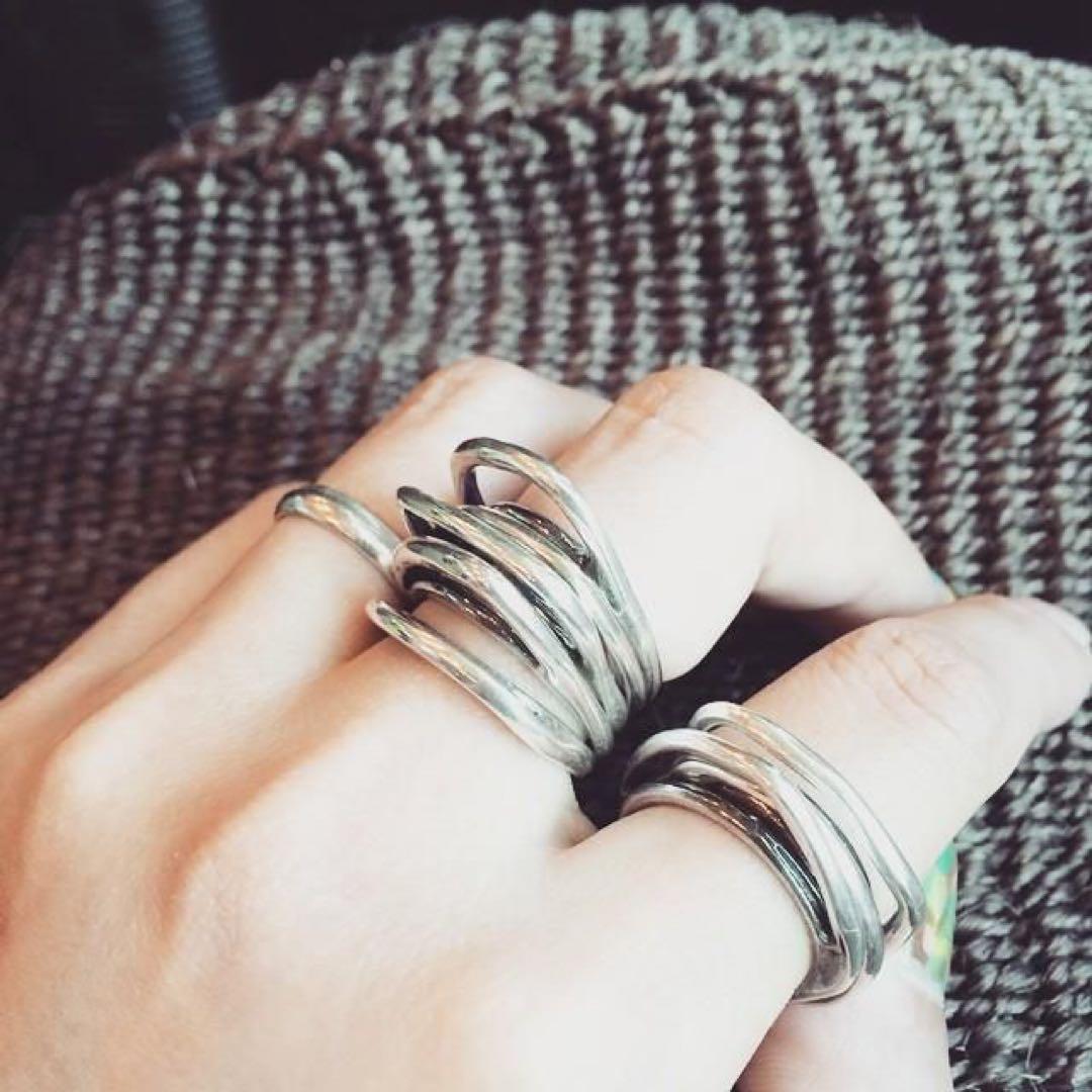 IOSSELLIANI イオッセリアーニ 8連リング Alba パズルリング - メルカリ