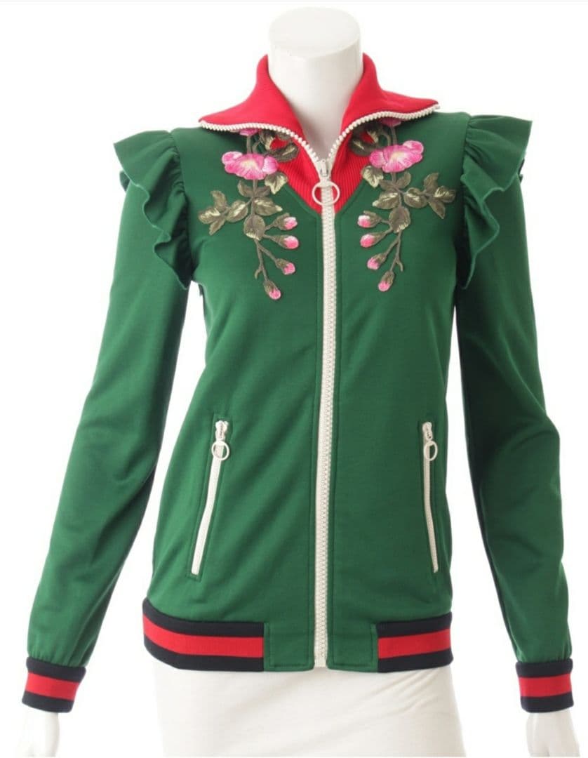 エルさま専用グッチ エンブロイダリー テクニカルジャージー