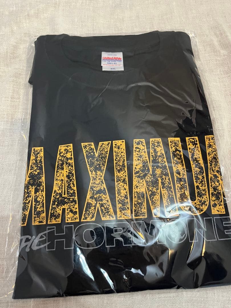 マキシマム ザ ホルモン 生還者Tシャツ メンカタコテリズン 福岡 XXLサイズ