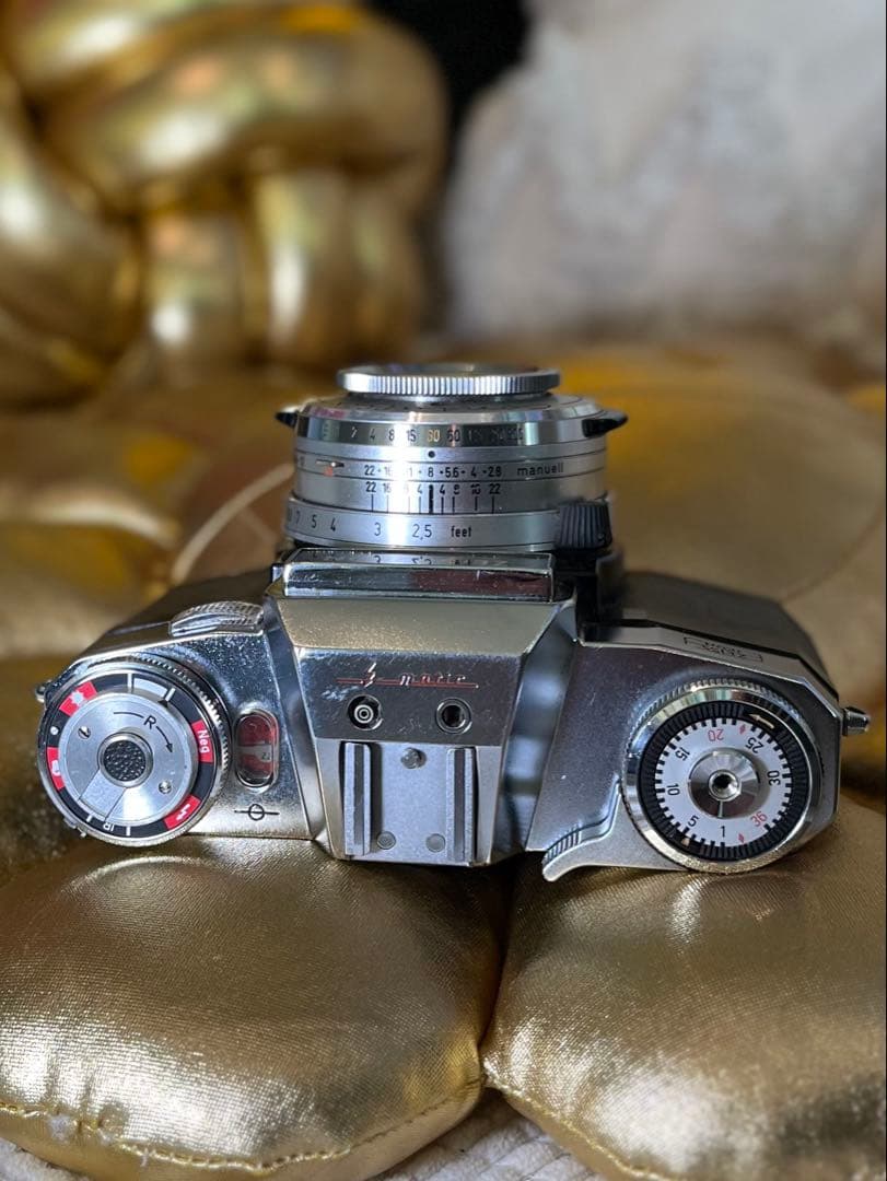 Contaflex Super BC + Tessar 50mm 動作品