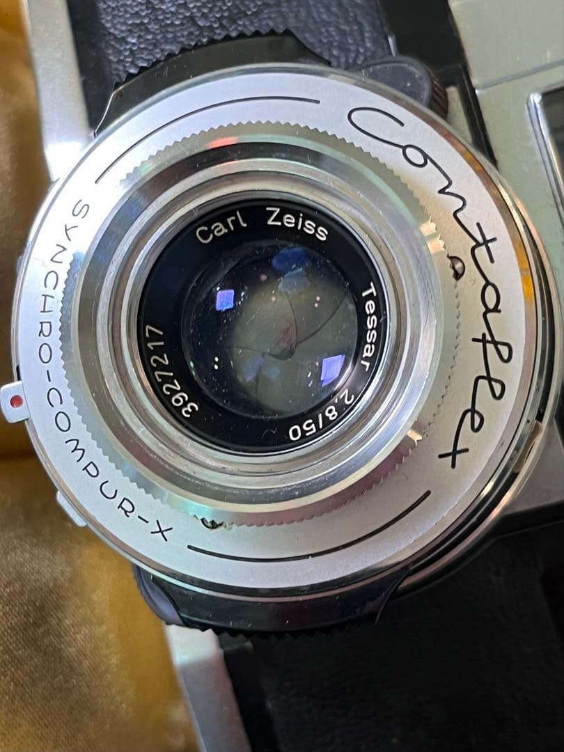 Contaflex Super BC + Tessar 50mm 動作品