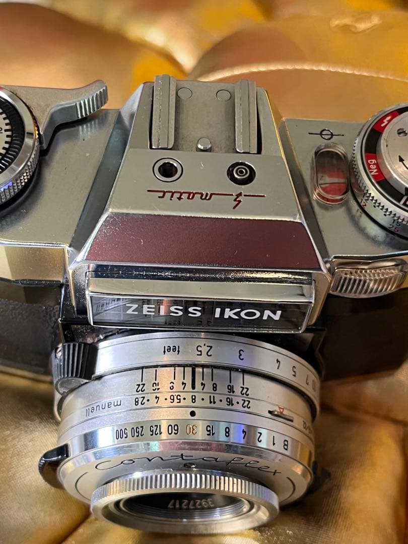 Contaflex Super BC + Tessar 50mm 動作品