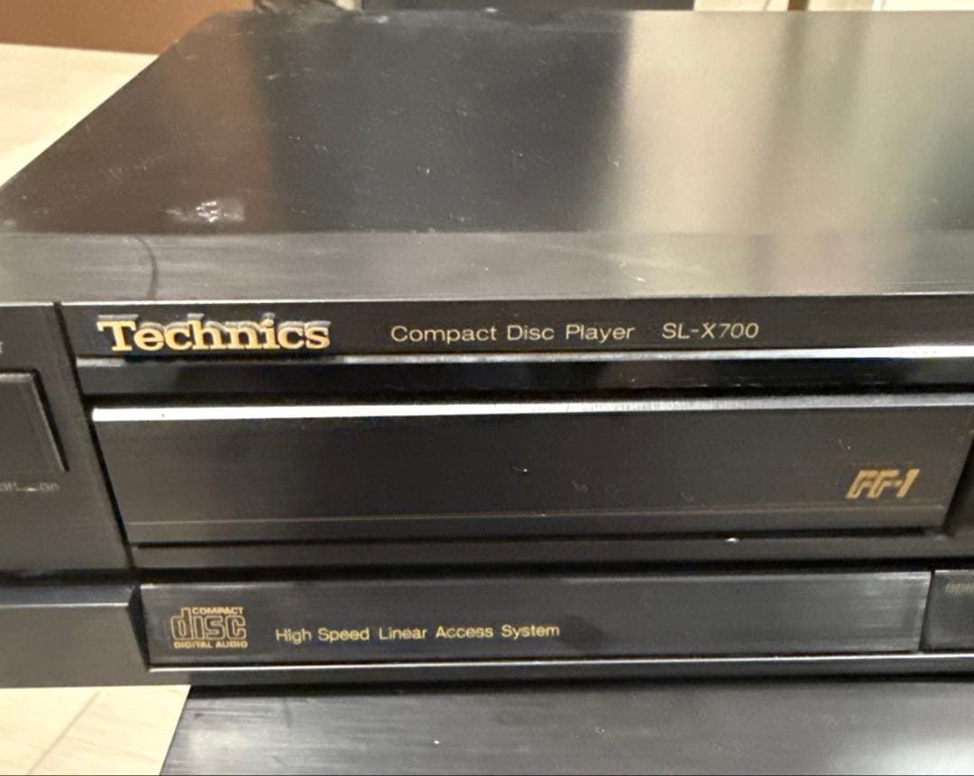 Technics X700コンポ3点セット(アンプ / CD / ダブルカセット