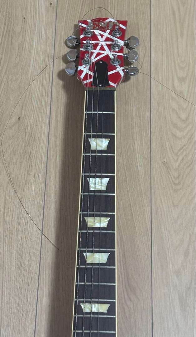 ジャンク品】 ESP エレキギター EVH風GROVER - メルカリ