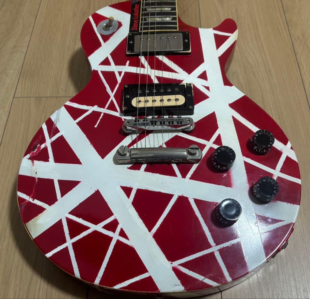 ジャンク品】 ESP エレキギター EVH風GROVER - メルカリ